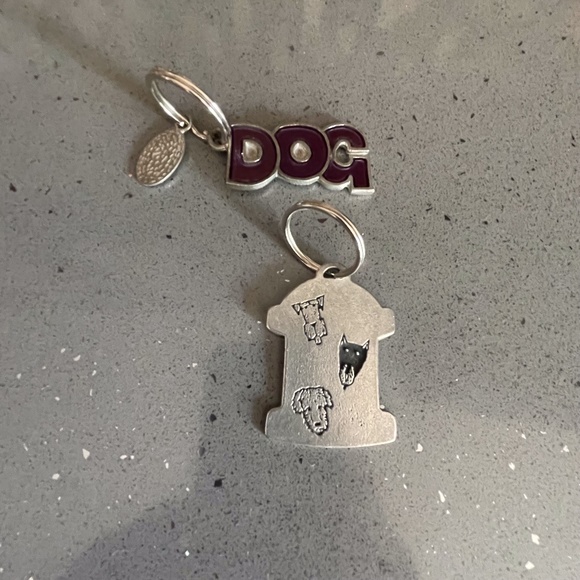 2 dog themed keychains - Picture 1 of 5